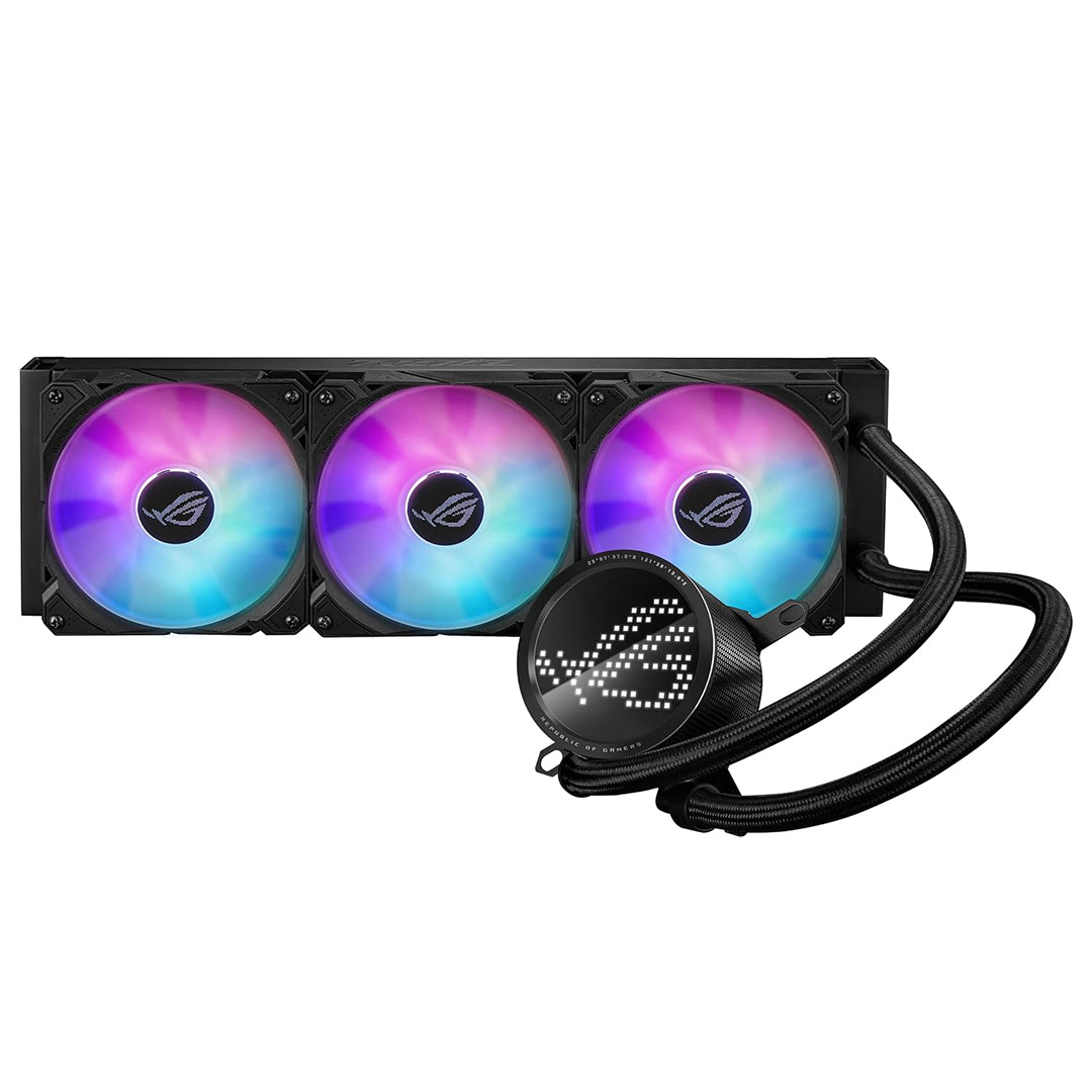 ASUS ROG Ryuo III 360 360mm Performance AIO CPU Liquid Cooler with OLED Display-4711081927945
