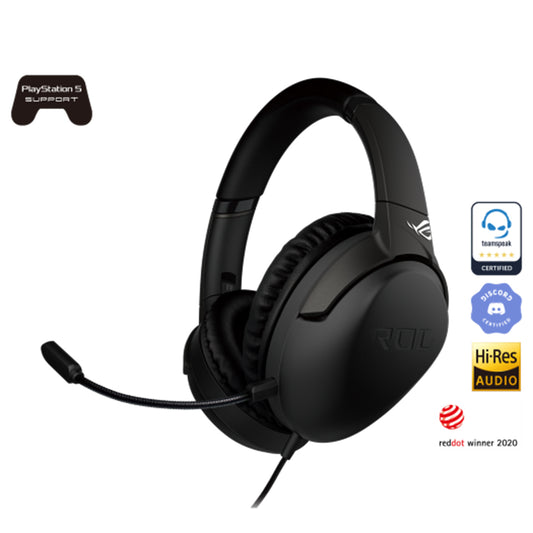 ASUS ROG Strix Go Core gaming headset delivers immersive gaming audio and incredible comfort, and supports PC, PS4, Xbox One, Nintendo Switch and mobile devices. -4718017635295