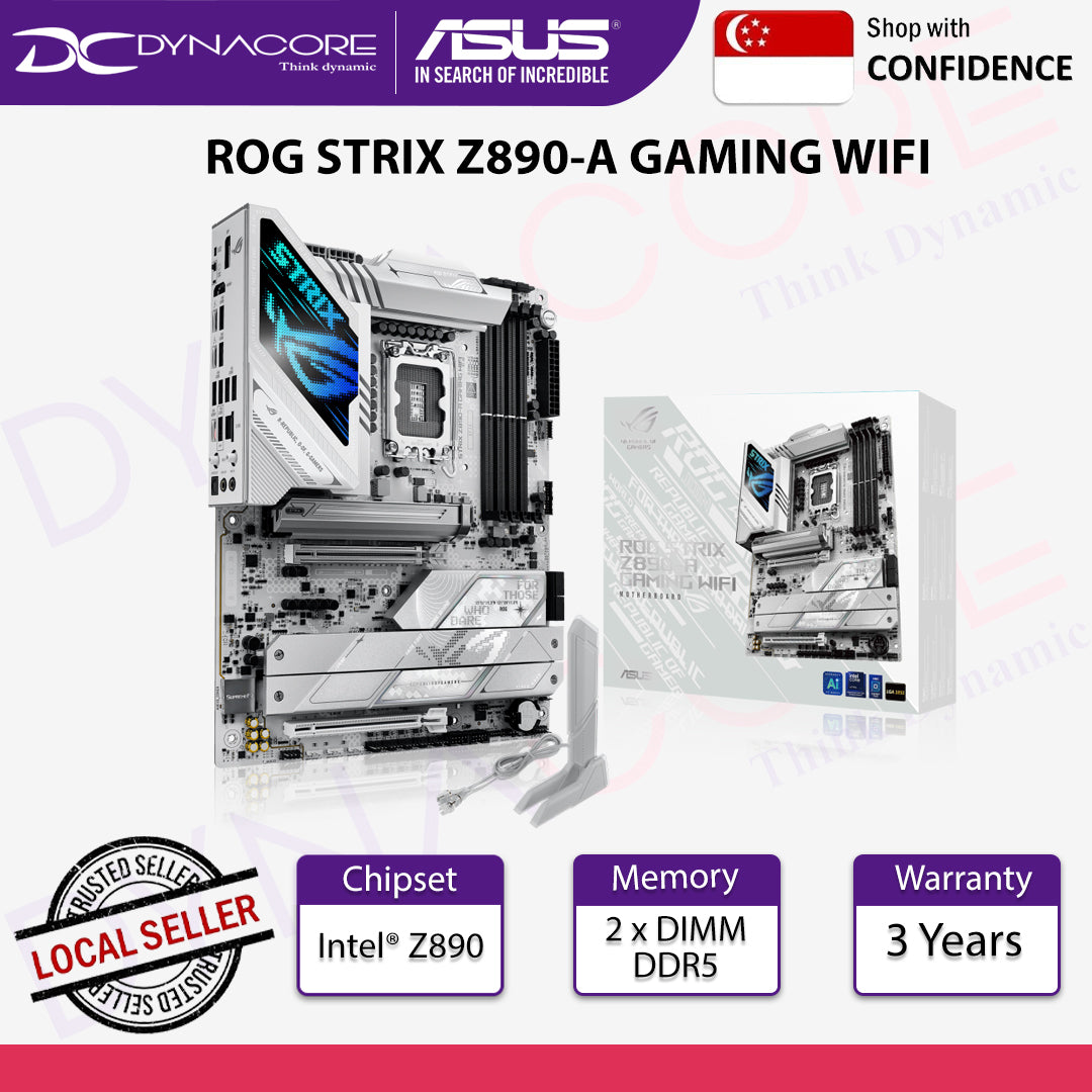 ASUS ROG STRIX Z890-A GAMING WIFI MOTHERBOARD - 197105758841