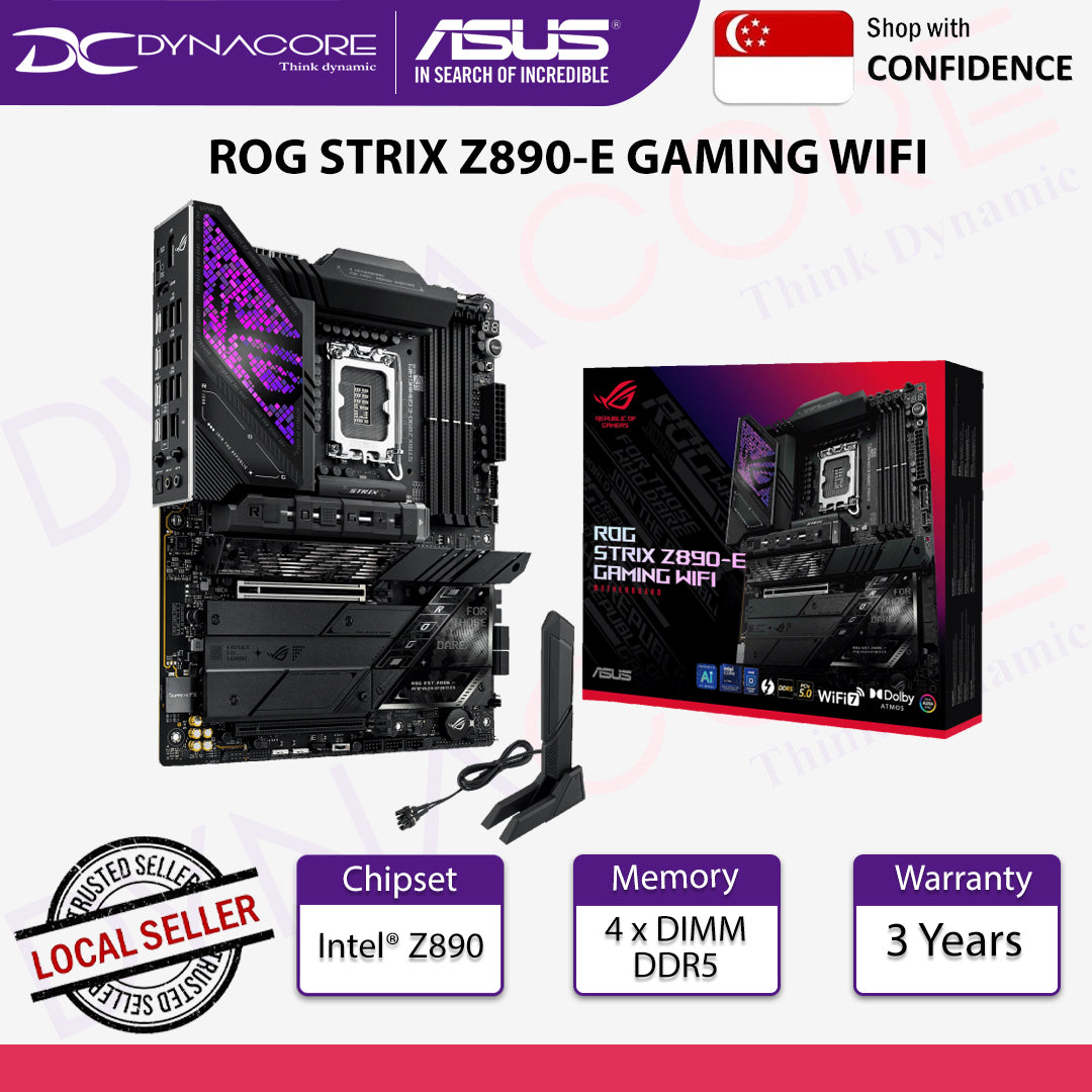 ASUS ROG STRIX Z890-E GAMING WIFI MOTHERBOARD