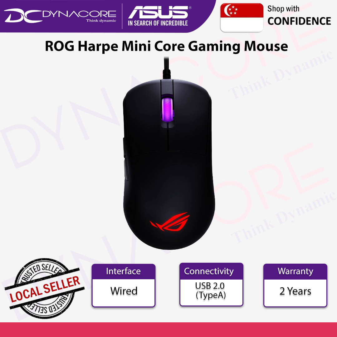 ASUS P524 ROG HARPE MINI CORE WIRED MOUSE