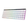 ASUS ROG FALCHION RX WHITE LOW PROFILE BLUE CLICKY KEYBOARD - 197105334656