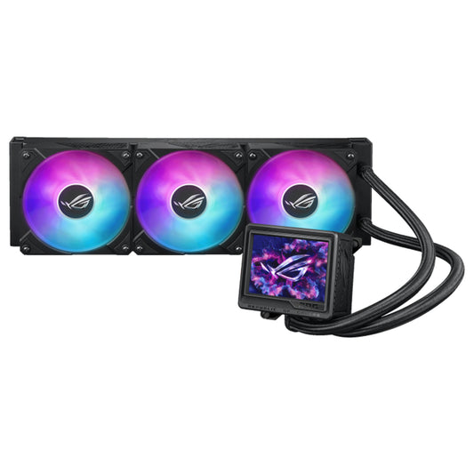 ASUS ROG Ryujin III 360 ARGB Extreme all-in-one liquid CPU cooler 3.5" LCD for hardware monitoring & custom GIFs SUPPORT INTEL AND AMD CPU - 4711387715253
