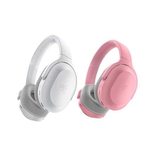Razer Barracuda - White / Quartz / Pink Wireless Multi-platform Gaming & Mobile Headset - 8886419379911 / 8886419379935