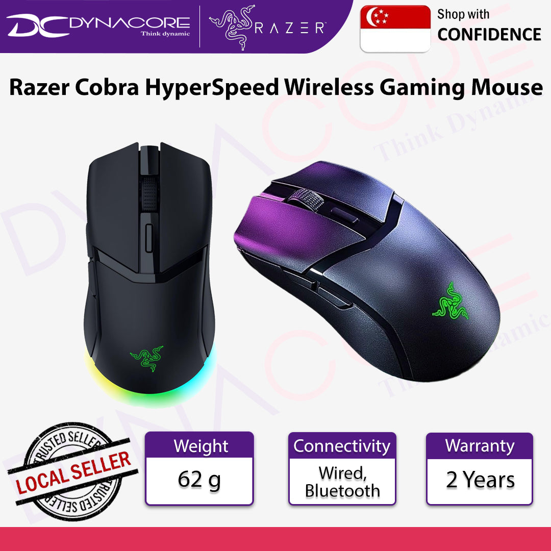 Razer Cobra HyperSpeed Wireless Gaming Mouse - 8887910085103