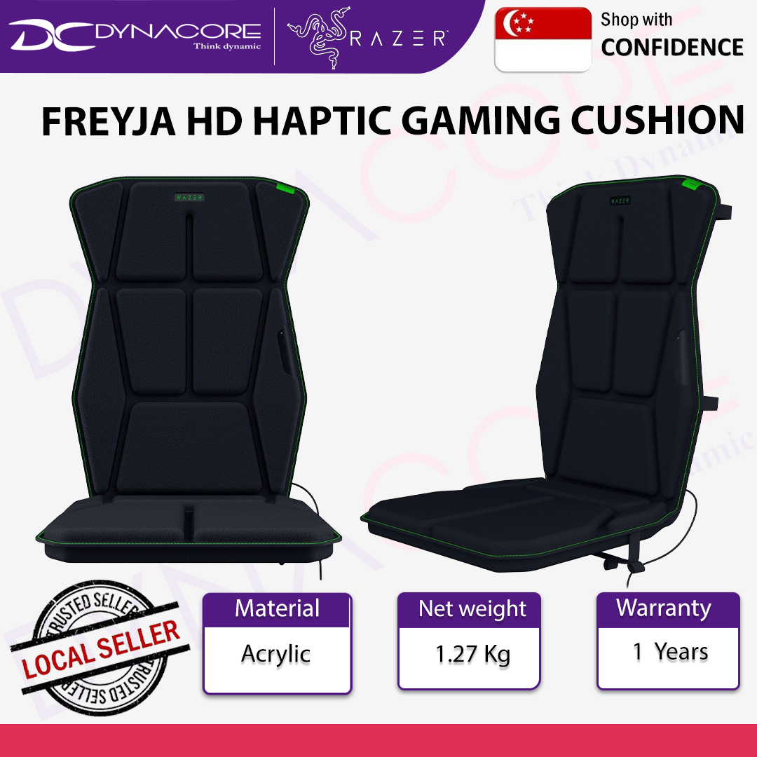 RAZER FREYJA HD HAPTIC GAMING CUSHION - RC81-04340101-R3M1 - 8887910080030