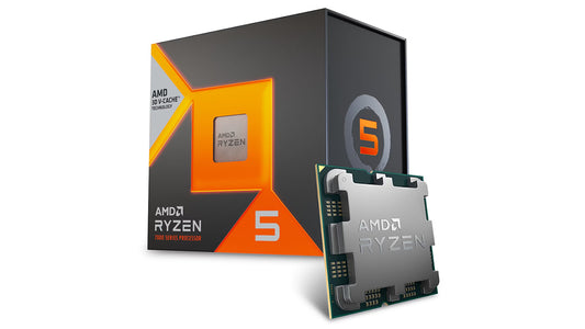 AMD RYZEN 5 7500X3D 4GHz 6C/12T 96MB CACHE TRAY PROCESSOR(4YRS) - 100-000001904