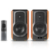 EDIFIER BOOKSHELF S1000W BROWN WIRELESS HI-FI SPEAKER - 6923520269532
