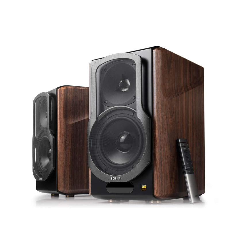 EDIFIER S2000MKIII BOOKSHELF HI-RES BT5.0 130W-BROWN - 6923520268184