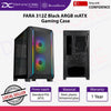Silverstone FARA 312Z Black ARGB mATX Gaming Case - SSTFARA312ZBK