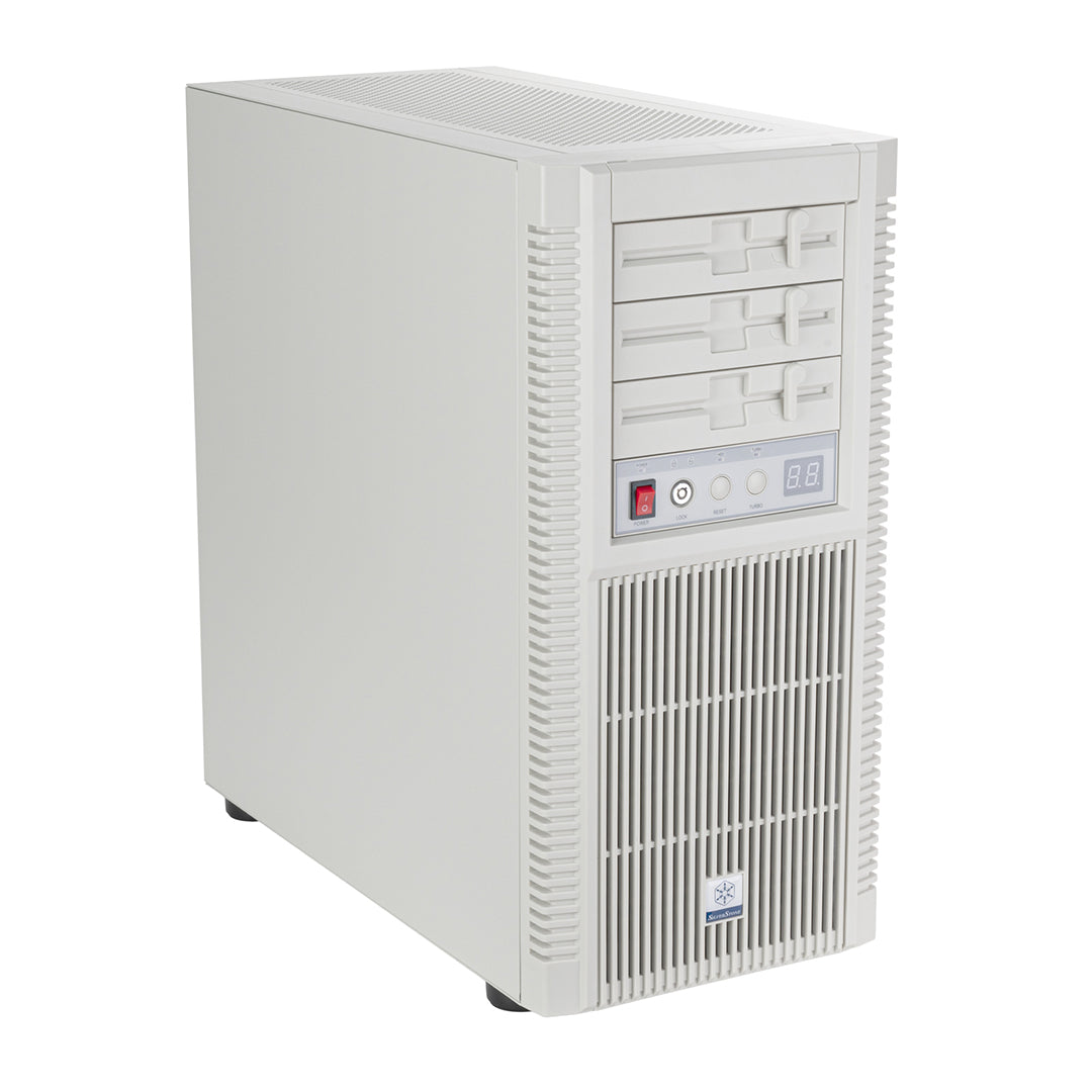 Silverstone FLP02 Retro-inspired ATX Tower Chassis - 3 x 5.25" Expansion Bays - SST-FLP02