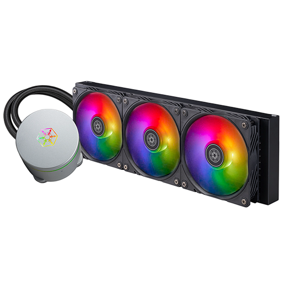 SilverStone IM360-ARGB IceMyst 360 PRO Premium All-in-One Liquid Cooler with ARGB Lighting - SST-IM360-ARGB