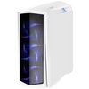 SilverStone PM01-WA-W Primera ATX Mid Tower PC Case White with Blue LED - SST-PM01-WA-W