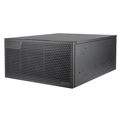 SilverStone RM52 5U Rackmount Server Casing support up to with Dual 360mm Black - SST-RM52