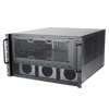 SilverStone RM600 6U Rackmount Casing support Dual PSU and Triple 360mm Radiator Black - SST-RM600