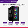SilverStone FARA 512Z High Airflow ATX Mid-Tower Chassis with Dual Radiator Support & ARGB Lighting, SST-FA512Z-BG - SSTFARA512ZBK