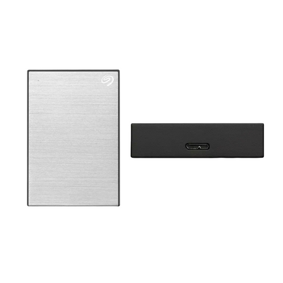 Seagate One Touch 5TB External HDD with Password Protection Silver - 3660619041831