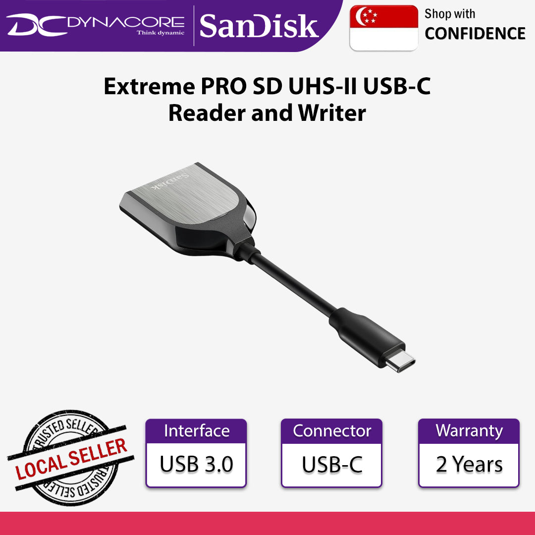 SanDisk Extreme PRO SD UHS-II USB-C Reader and Writer - 619659161064