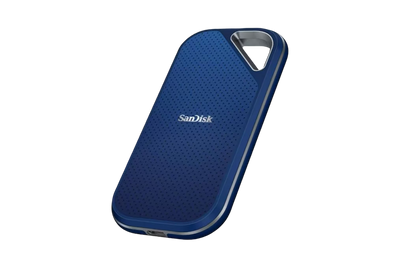 SanDisk Extreme Portable SSD SDSSDE61 USB 3.2 Gen 2 Type C and Type A compatible  8TB Royal Blue - 619659221386