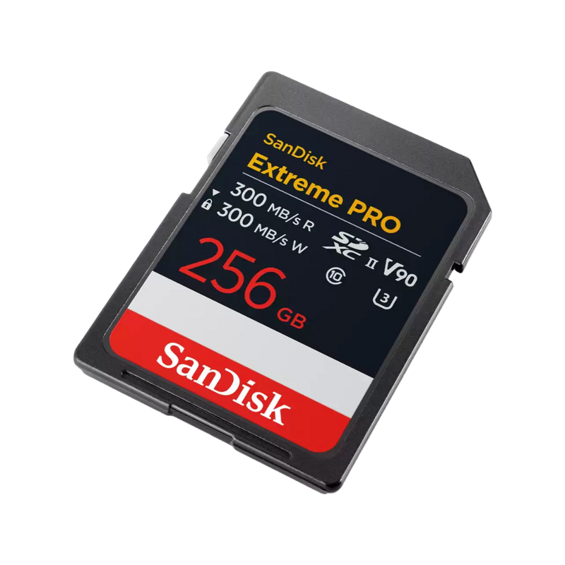 SanDisk Extreme Pro microSD Card V90 UHS-II 256GB - 619659215941