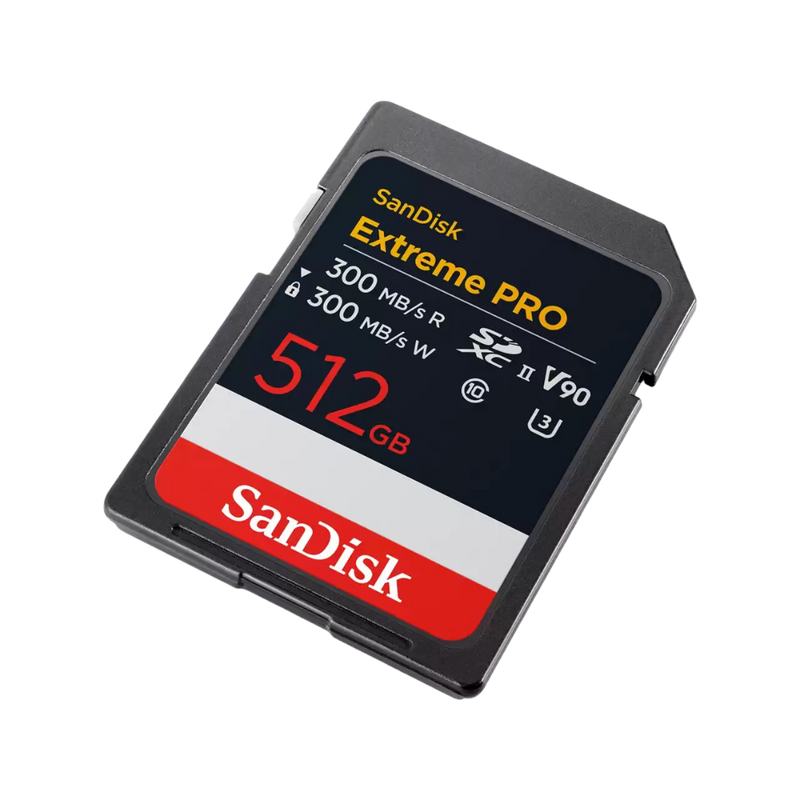 SanDisk Extreme Pro microSD Card V90 UHS-II 512GB - 619659215712