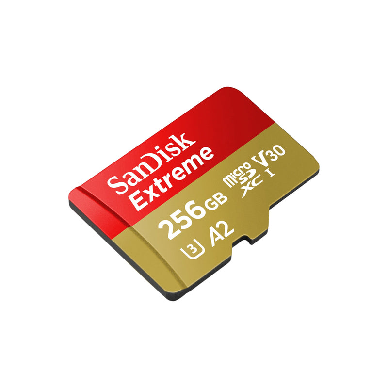SanDisk Extreme microSD Card SQXAV 256GB - 619659188511