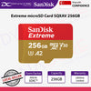 SanDisk Extreme microSD Card SQXAV 256GB - 619659188511