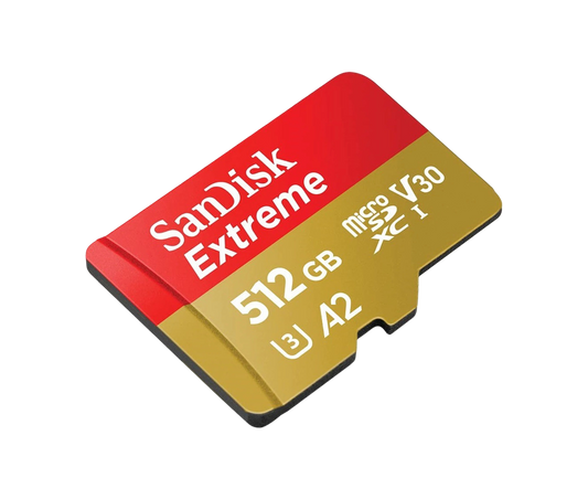 SanDisk Extreme microSD Card SQXAV 512GB - 619659189655