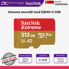 SanDisk Extreme microSD Card SQXAV 512GB - 619659189655