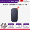 SanDisk Portable SSD USB 3.2 Gen 2 Type C 1TB - 619659204877