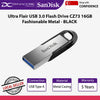 SanDisk Ultra Flair USB 3.0 Flash Drive CZ73 16GB Fashionable Metal BLACK - 619659136680