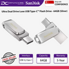 SanDisk Ultra® Dual Drive Luxe USB Type-C Flash Drive SDDDC4  64GB - SILVER - 619659179021