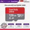 SanDisk Ultra microSD Card SQUAB 128GB - 619659200480