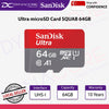 SanDisk Ultra microSD Card SQUAB 64GB - 619659200473