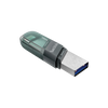 SanDisk iXpand Flash Drive Flip USB 3.0 SDIX90N 256GB Sea Green - 619659181451