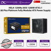 SilverStone HA1200R-PMA HELA 1200Rz AXIS 1200W ATX3.1 80 Plus Platinum Fully Modular ATX Power Supply - 4711643770026