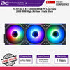 Thermalright TL-M12Q-S X3 120mm ARGB PC Case Fans 2000 RPM High Airflow 3 Pack Black - 814256022231