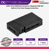 SilverStone LSB01 8 Port RGB Strip Connector 2 Magnetic RGB LED Built-in IC for Color Change Control Box - SST-LSB01