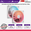 Corsair iCUE LINK LX140-R RGB 140mm PWM Reverse Fans Dual Pack -  White - 840006688754