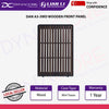 Lian Li Dan A3-3WD Wooden Front Panel Wulnut Black - 4718466015822