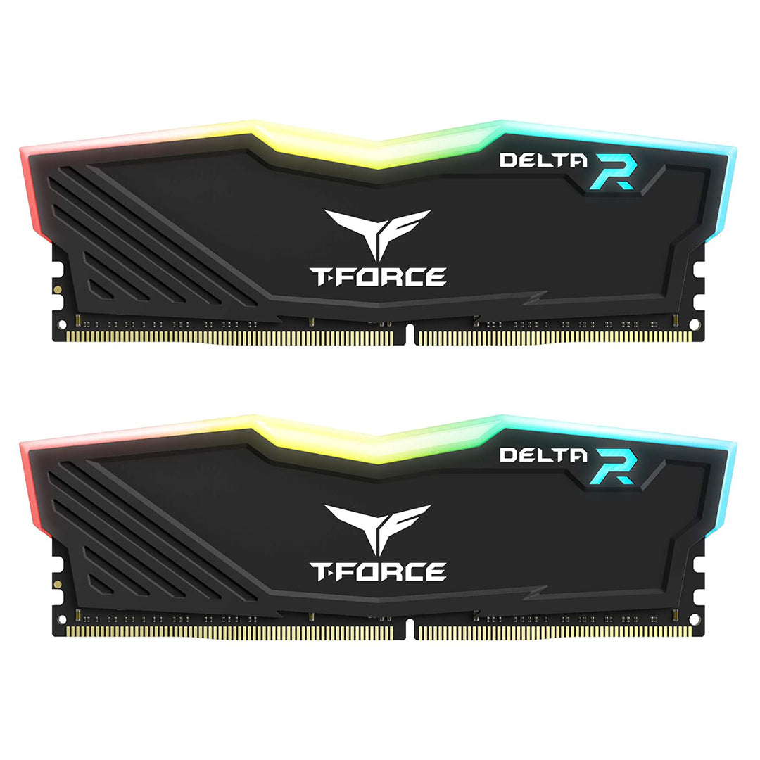 TEAM T-FORCE DELTA RGB 3600MHz 16GB(8GBx2) CL18 KIT(LIMITED LIFETIME) - 765441651777