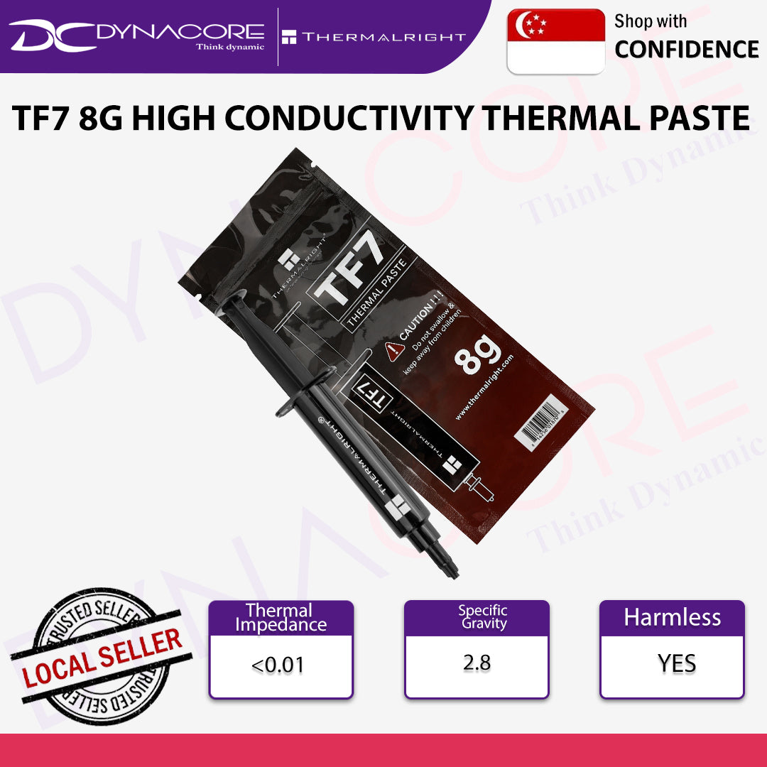 Thermalright TF7 8g High Performance Thermal Compound Paste for CPU Coolers - 814256018708