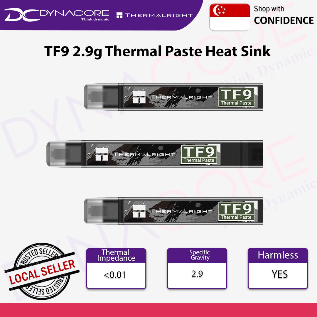 Thermalright TF9 2.9g Thermal Paste Heat Sink Compound - 814256003834