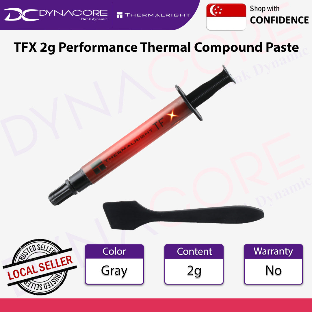 Thermalright TFX 2g Performance Thermal Compound Paste - 814256001571