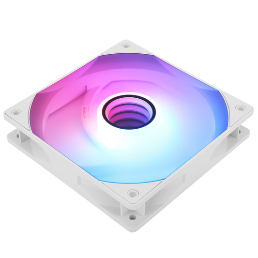 Thermalright TL-C12W-S V3 ARGB 120mm Case Fan - White 3 Pack - 814256016674