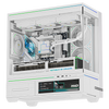 Thermalright TL-M10 Vision Micro-ATX PC Case White Fans not Included - TLM10VISWHT