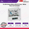 Thermalright TL-M10 Vision Micro-ATX PC Case White Fans not Included - TLM10VISWHT
