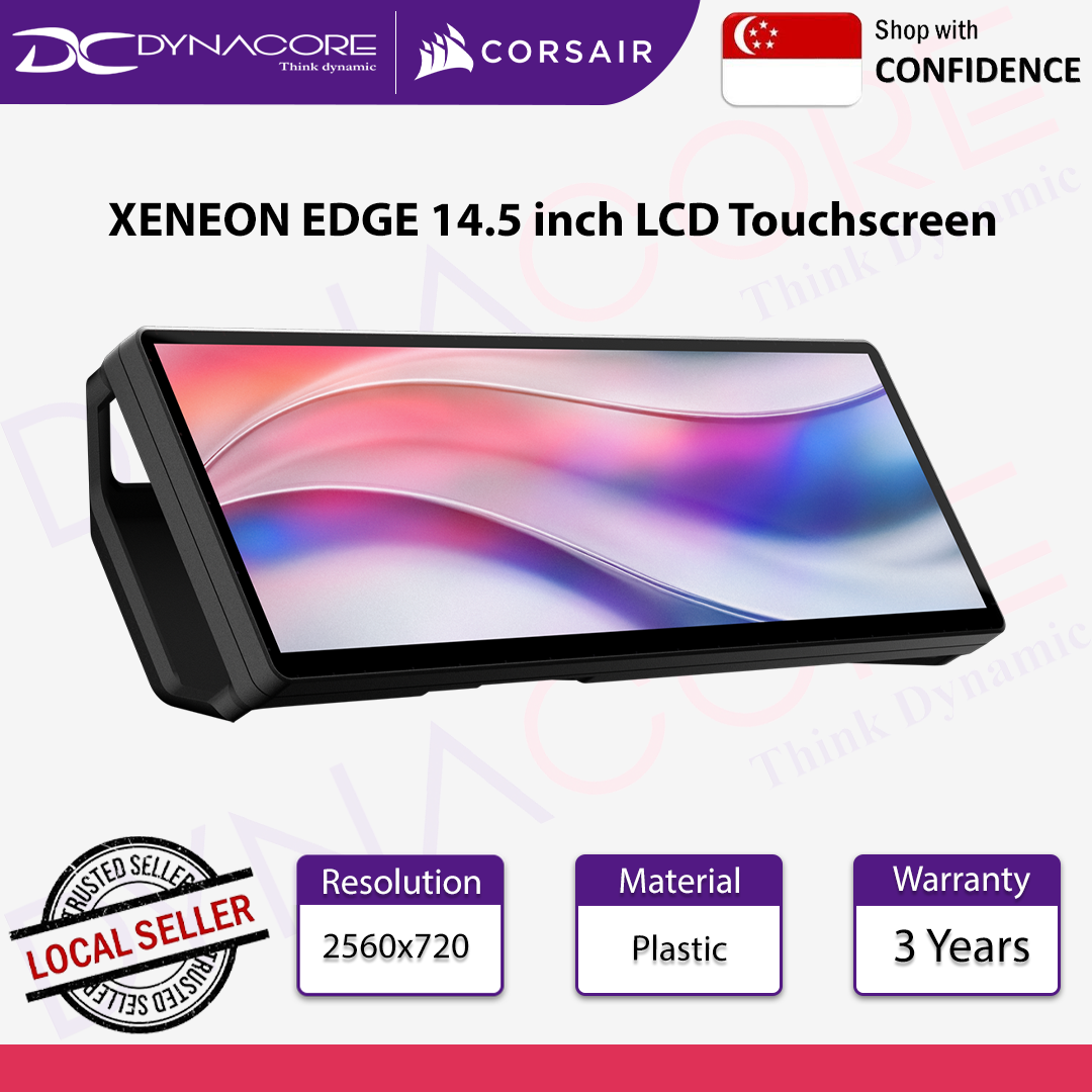 Corsair CC-9011306-WW XENEON Edge 14.5 Inch LCD HDMI USB C AHVA Touch Screen - 840440489887