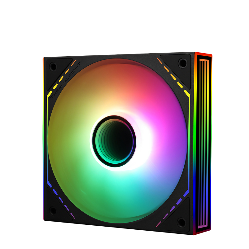 Thermalright TL-M12-S 120mm ARGB CPU Fan with infinity Mirror Lighting - 814256017176