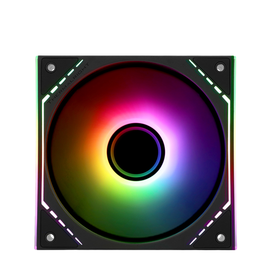 THERMALRIGHT M12R-S 120MM BLACK INFINITY MIRROR ARGB REVERSE 1-PACK FAN